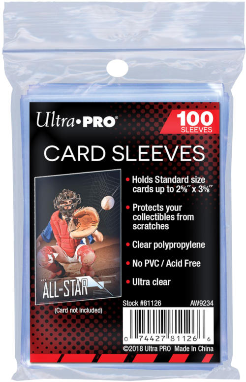 Ultra Pro 2-1/2 X 3-1/2 Soft Sleeves (100ct)